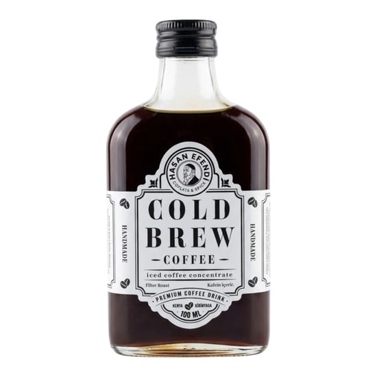 Hasan Efendi Cold Brew Sade Coffee 190 Ml