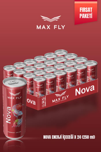 Max Fly Nova Enerji Içeceği 250 Ml