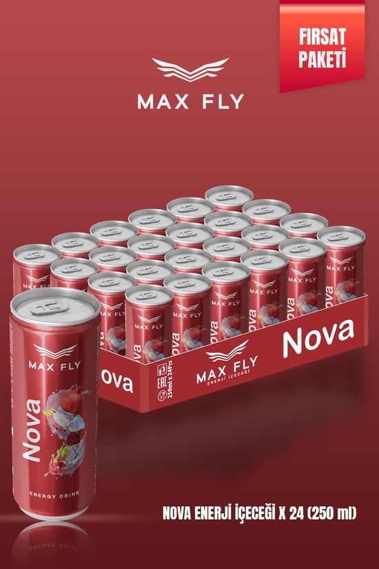Max Fly Nova Enerji Içeceği 250 Ml