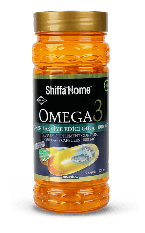 Shiffa Home Omega3 Balık Yağı 1000 Mg 100 Kapsül Softjel
