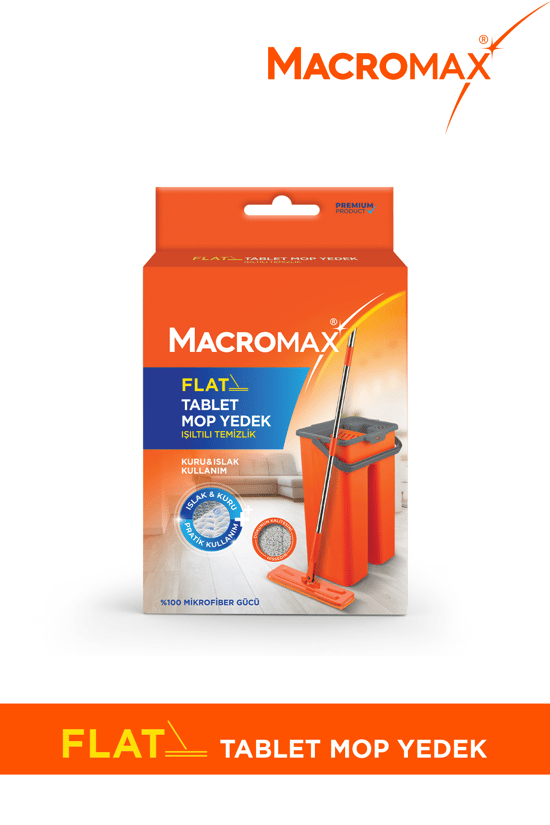 Macromax Flat Tablet Mop Yedek