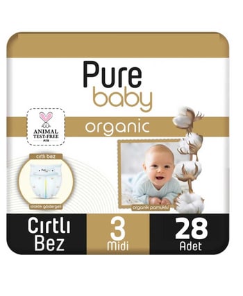 pure,pure baby,bez,bebek bezi,pamuklu,sızıntı koruması,anne bebek,bebek ürünleri,yenidoğan ürünleri