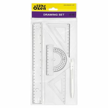 Lüks Özen Pergelli Çizim Seti