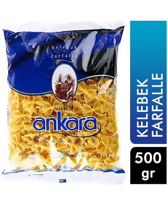 Ankara Makarna 500 G Kelebek