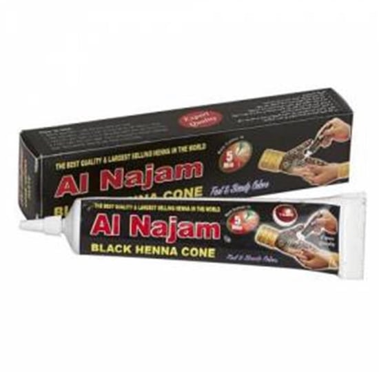 Al Najam Dövme El Kınası- Siyah Renk