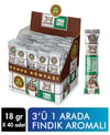 Kahve Dünyası Hazır Kahve 18 Gr X 40'lı Paket 3'ü 1 Arada Fındık Aromalı