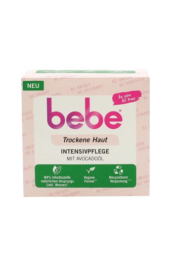 Bebe Zartpflege 24 Saat Etkili Günlük Yoğun Nemlendirici Cilt Bakım Kremi, Vegan 50 Ml