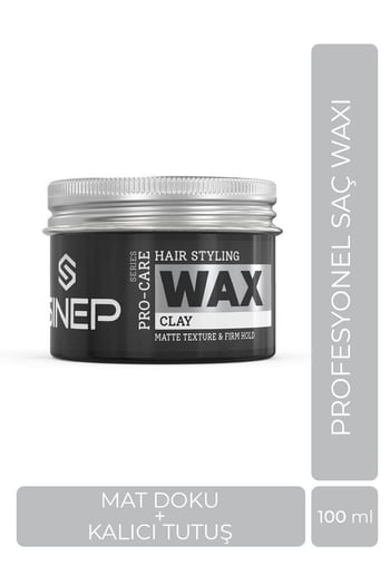 Sinep Pro-care Premium Seri Clay Kil Mat Wax 100 Ml