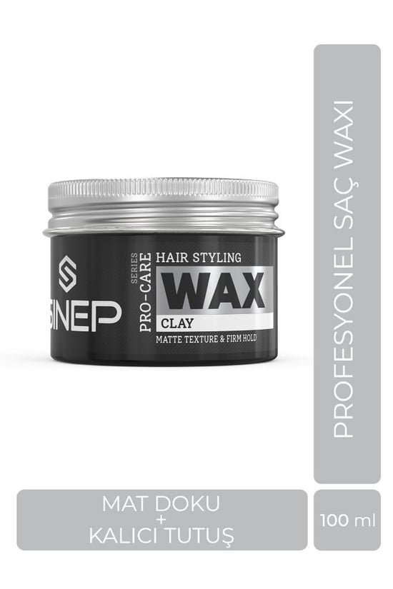Sinep Pro-care Premium Seri Clay Kil Mat Wax 100 Ml