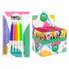 Nerox Nrx-3013 ( 10pcs ) ( Renkli ) ( Süs ) Doğum Günü Mumu ( Beyaz Plastik Tutacak )