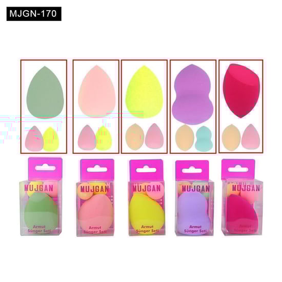 Müjgan Yumurta Sünger Seti 3'lü MJGN-170