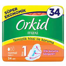 Orkid Maxi 4 Lü Paket 34 Adet No:1