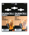 	Duracell, AA, 12'li, Kartela, Kalem Pil