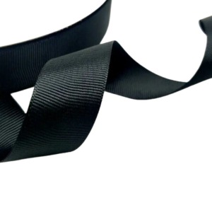 P Parla Grogren Kurdele 1 cm 10 Metre Siyah