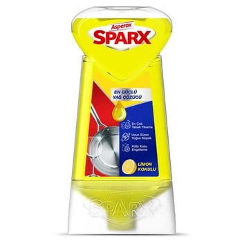 Asperox Sparx Bulasık Deterjanı 650ml Lımon *12 (plt-72)