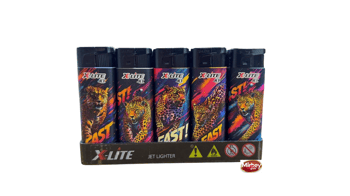 Xlite Jet Kabartma Baskılı Çakmak*50-9025