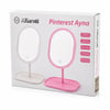 Barotti Dmr-9052 ( Oval ) ( Usb Şarjlı ) ( 3 Kademe ) Dokunmatik Led Makyaj Aynası (18.5cm&15.5cm) (360°) (renkli Pls.) (takılık Sepetli=19x14cm Ayak=18cm)