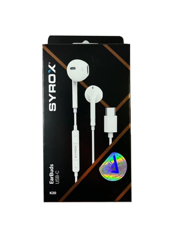 SYROX K20 KULAKLIK TYPE-C MİKROFONLU