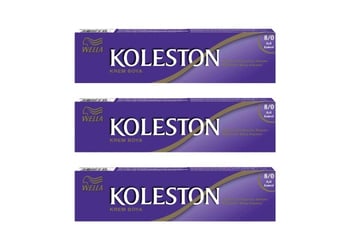 Koleston Tüp Boya 50 Ml - 8.0 Açık Kumral 3 Adet