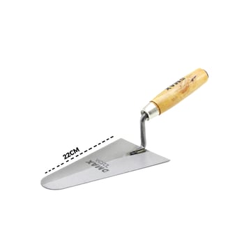 Dmax Dmx-4772 ( 22cm ) Ahşap Saplı Çelik Sıva Mala