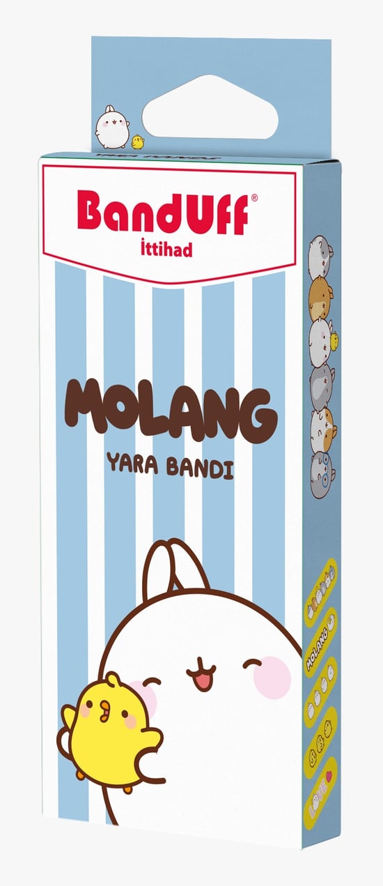 Banduff Yara Bandı 10 Lu - Molang - Blue