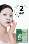 Dermal Seoul Face Matcha Yatıştırıcı Işıltı Veren Eriyen Glow Hidrojel Maske Kore Maskesi 34 Gr