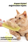 Ata Home Silikon Kedi Köpek Tarağı Tüy Toplayıcı Tarak Kısa Tüylü Kediler için Tüy Toplama Fırçası Tarak