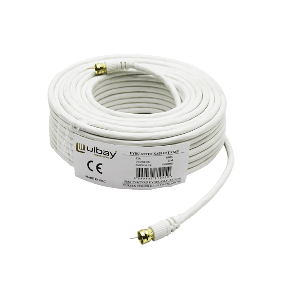 Ulbay ( 25 Mt ) Rg6u Uydu Anten Kablosu