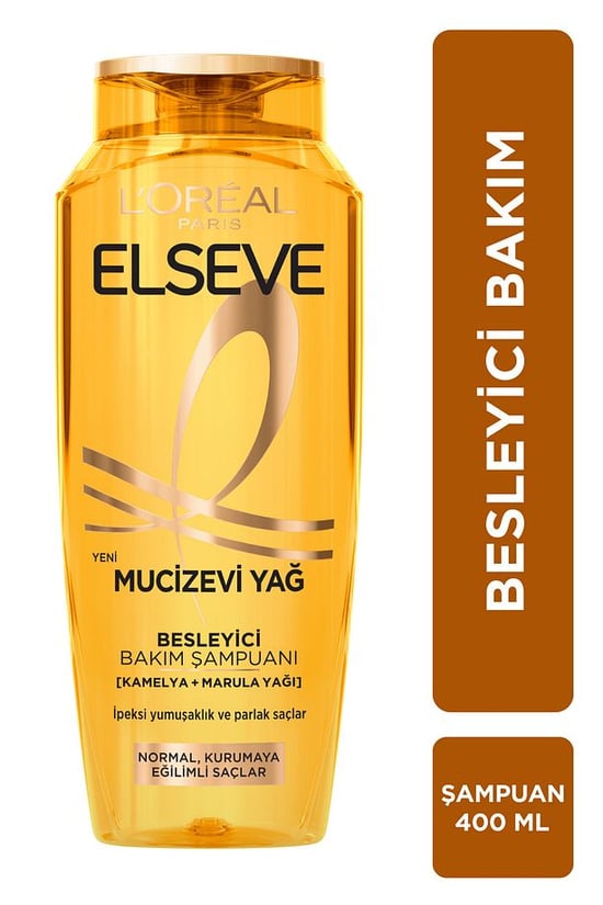 Elseve Mucizevi Yağ Besleyici Bakım Şampuanı 400 Ml
