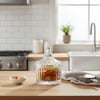 Glass Jar Tg-025-1 Cam Lokumluk & Şekerlik