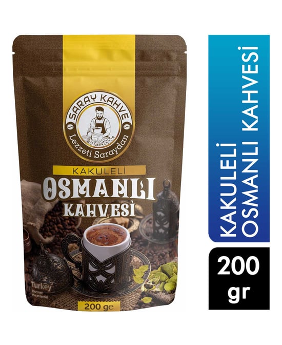 Saray Kahve Kakuleli Osmanlı Kahvesi 200 Gr