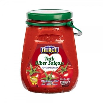 Burcu 1500gr Biber Salçası Tatlı