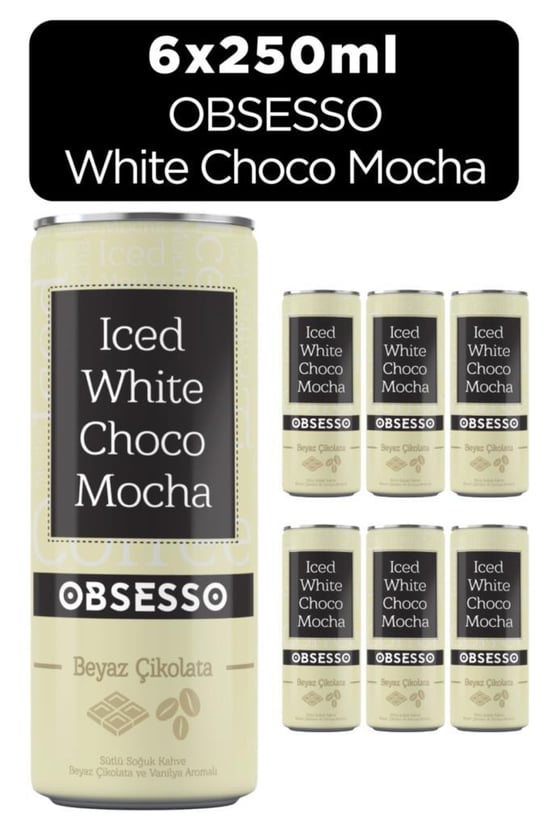 Obsesso Iced White Chocolate Mocha 250 Ml