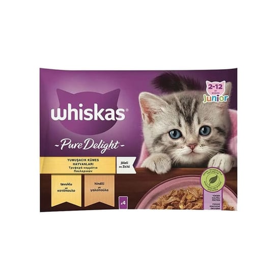 Whiskas 85 Gr 4'lü Pouch Kümes Hayvanlı Tavuklu & Hindili Yavru 5900951303388