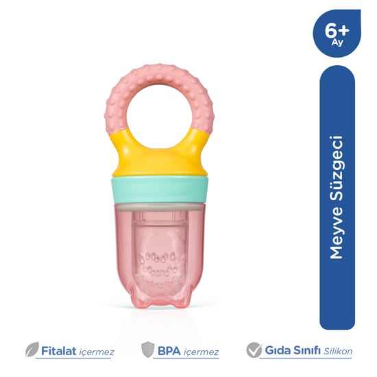 Wee Baby Meyve Süzgeci - Pembe