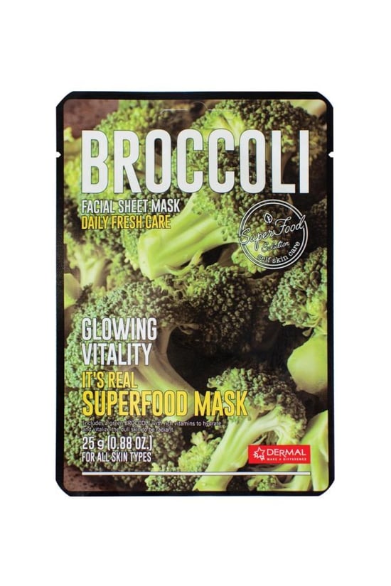 Dermal Canlandırıcı ve Parlaklık Kazandıran Brokoli Maskesi 25 Gr