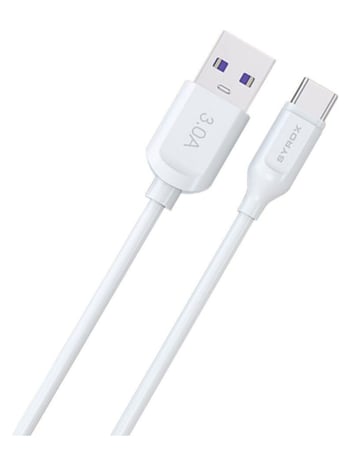 SYROX C111 TYPE-C 2 MT 3.0A HIZLI ŞARJ KABLOSU