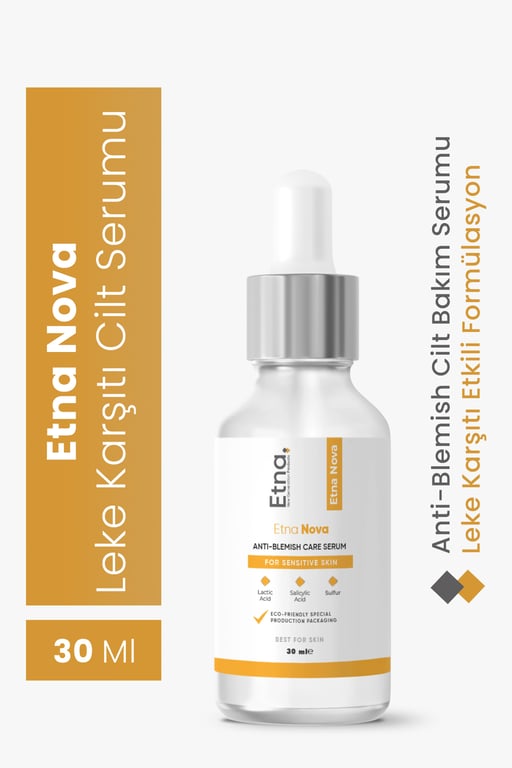 Etna Pharma Nova , Anti-blemish, Cilt Onarıcı & Yenileyici, Leke Karşıtı Cilt Serumu 30 Ml