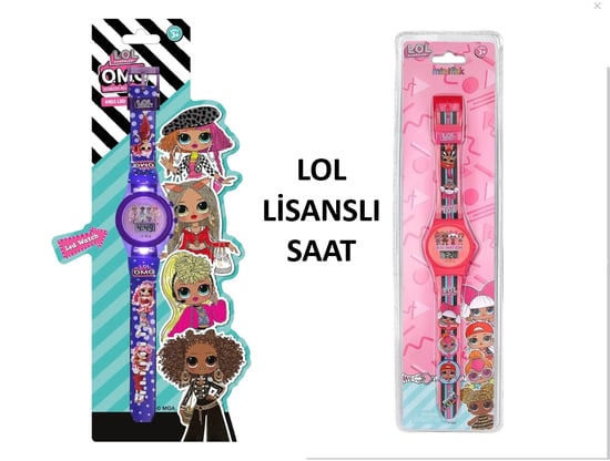 Lol Bebek Lisanslı Saat Modelleri