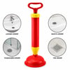 İ17-026 İ12-097 ( Kaporta Düzeltme & Lavabo Klozet Gider Açıcı ) Pompa ( Lastik Başlık & Sert Plastik Gövde ) ( Çap=16 Cm )