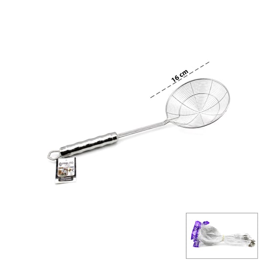 Pablito Home Pbt-952 ( 16cm ) ( Saplı ) Metal Kevgir