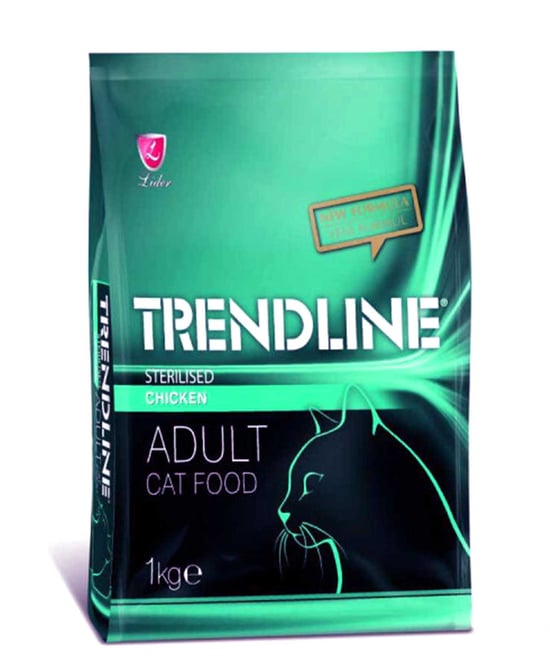 Trendline Kısırlaştırılmış Kedi Maması 1 Kg Tavuklu