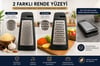Katlanabilir X Rende Çift Taraflı-siyah