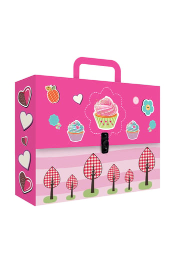 Noki Desenli Kulplu Kutu Klasör