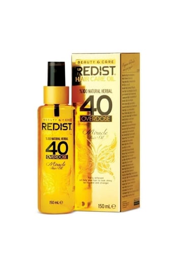 Redist Aşırı Yıpranmış Saçlara Özel Anında Onarıcı 40 Bitkiden Oluşan Bitkisel Saç Bakım Yağı 150 Ml