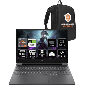 HP Victus 16 Ryzen 5 7640HS RTX 4060 16GB RAM 2TB SSD 16.1" FHD 144Hz Win11 Pro 7Z4M8EAPN406 Gaming 