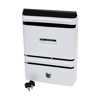 Sgs Tools Sgs-333 ( Metal ) Beyaz Posta Kutusu ( Krom Mandallı Kilit & 2 Anahtar )