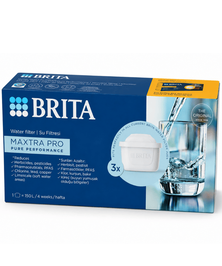 Brıta Maxtra Pro All-ın-1 Su Arıtma Filtresi, 3'lü
