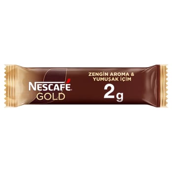 Nescafe Gold Stick Çözünebilir Kahve 2g 100'lü