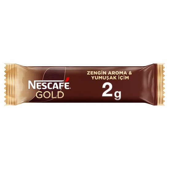 Nescafe Gold Stick Çözünebilir Kahve 2g 100'lü